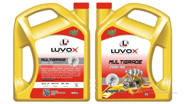 Luvox Multigrade Engine Oil 20W-40